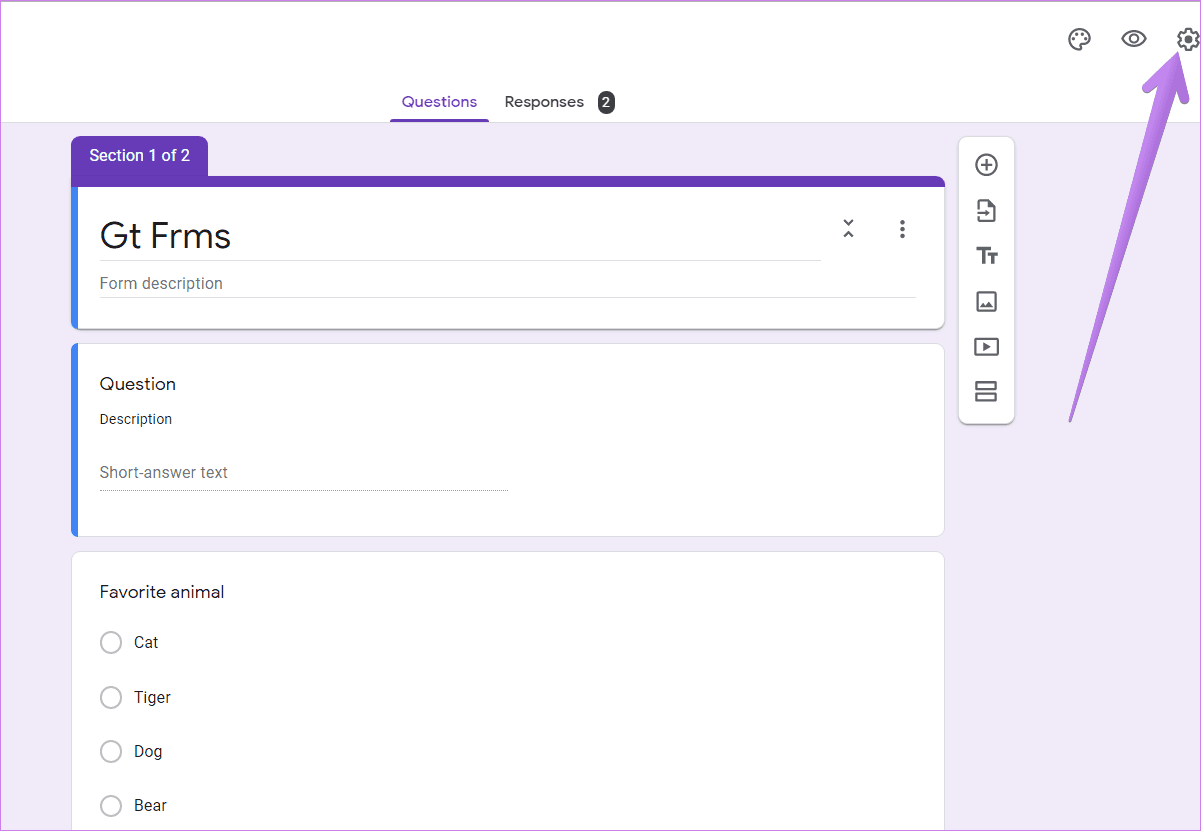 Edit google forms after creating and submitting 10
