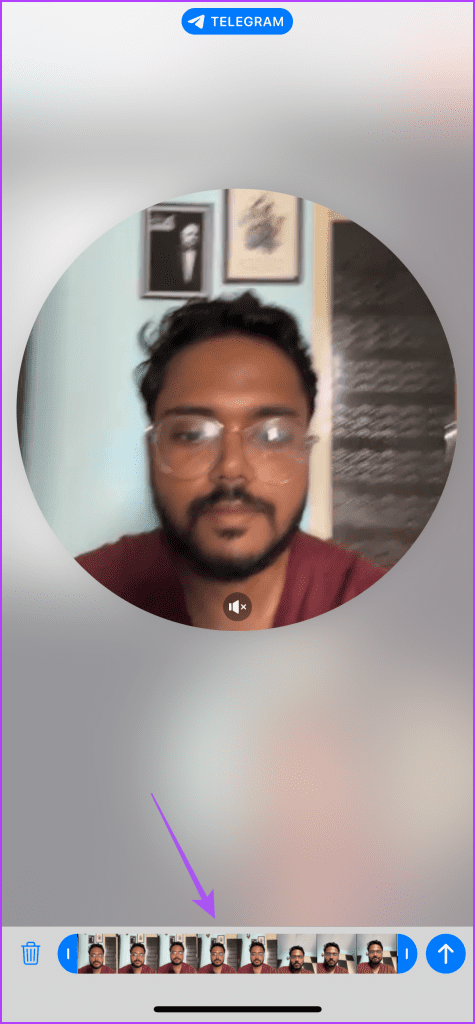 edit video message telegram mobile