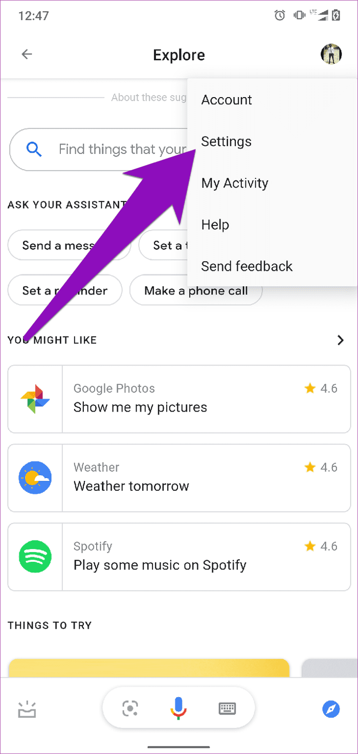 Enable google assistant ambient mode 03