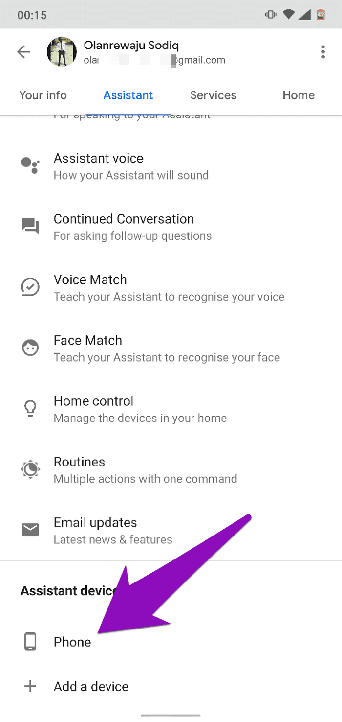 Enable google assistant ambient mode 13