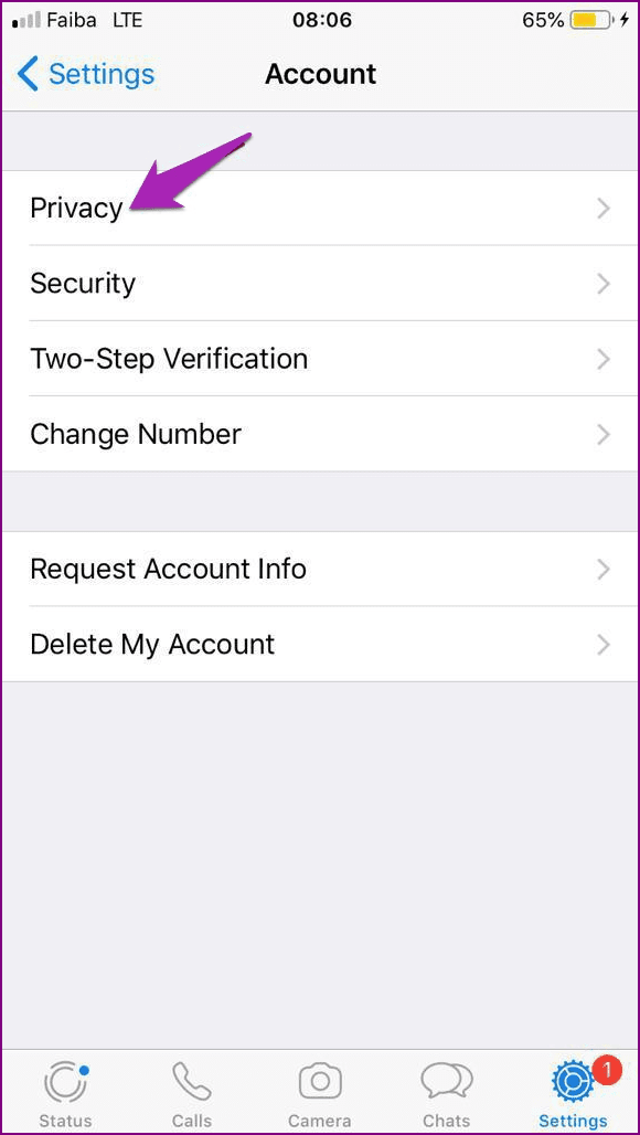 Enable Whatsapp Fingerprint Authentication Settings Privacy