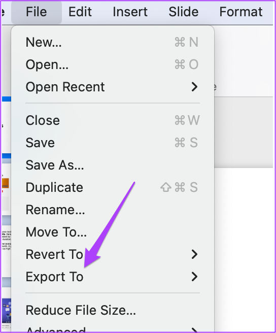 how to loop a keynote presentation on mac