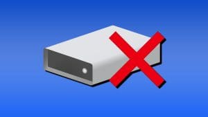 external hard drive not recognized after force eject