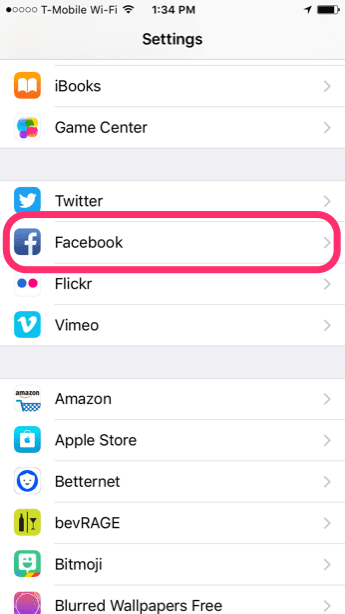 Facebook Update Contacts Sync Go Sync Ios App 1