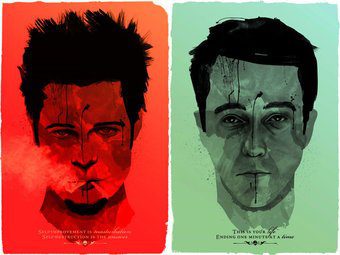 Faces Of Fight Club Wallpaper Normal