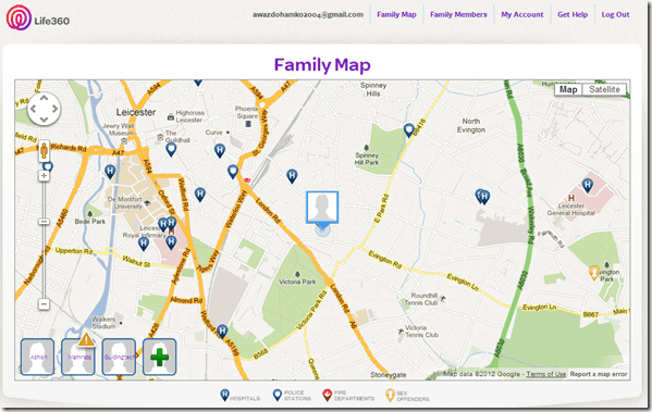Family Map Online
