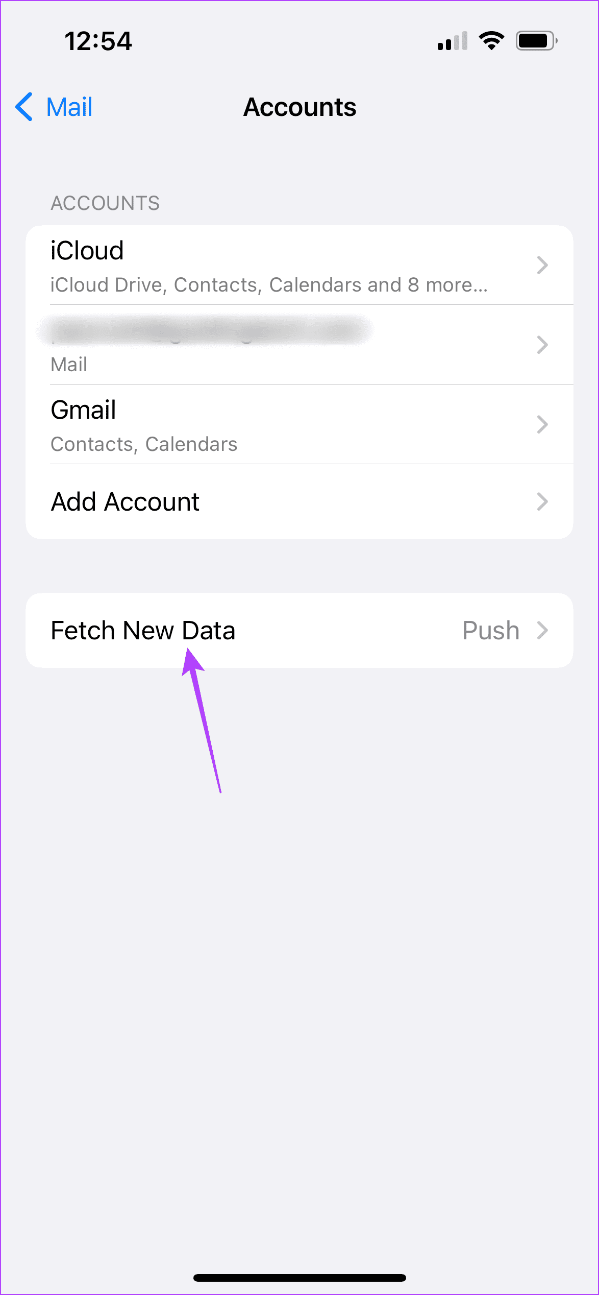 fetch new data mail app iphone 1