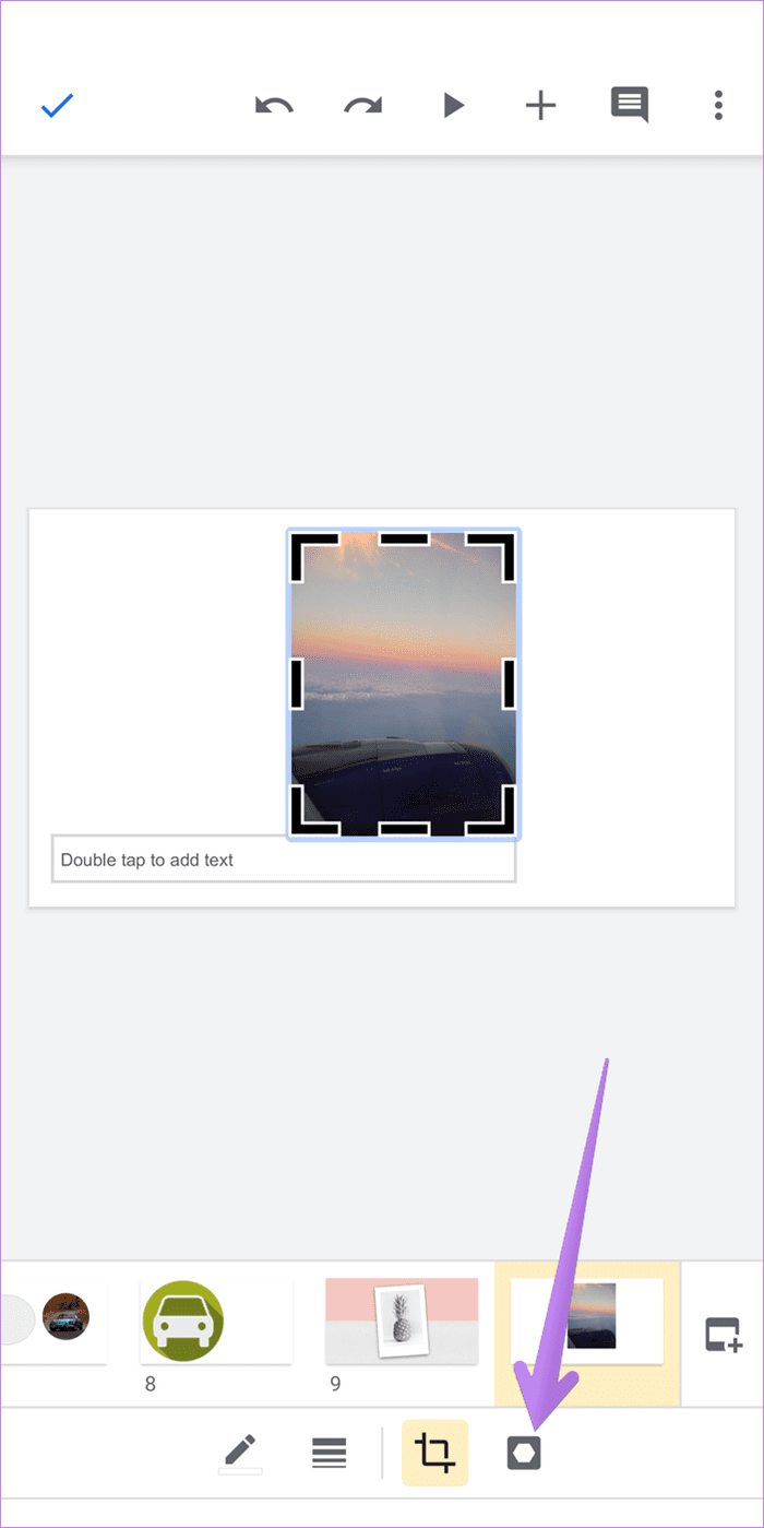 Fit an image in shape google slides 10