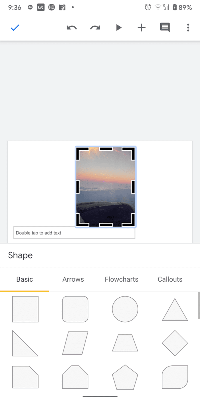 Fit an image in shape google slides 11