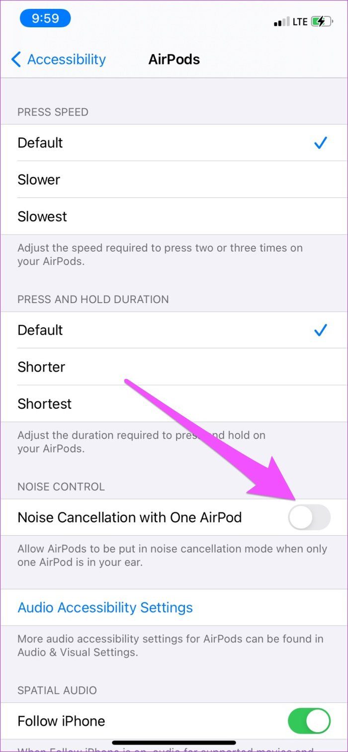Fix airpods not switching noise cancellation 09