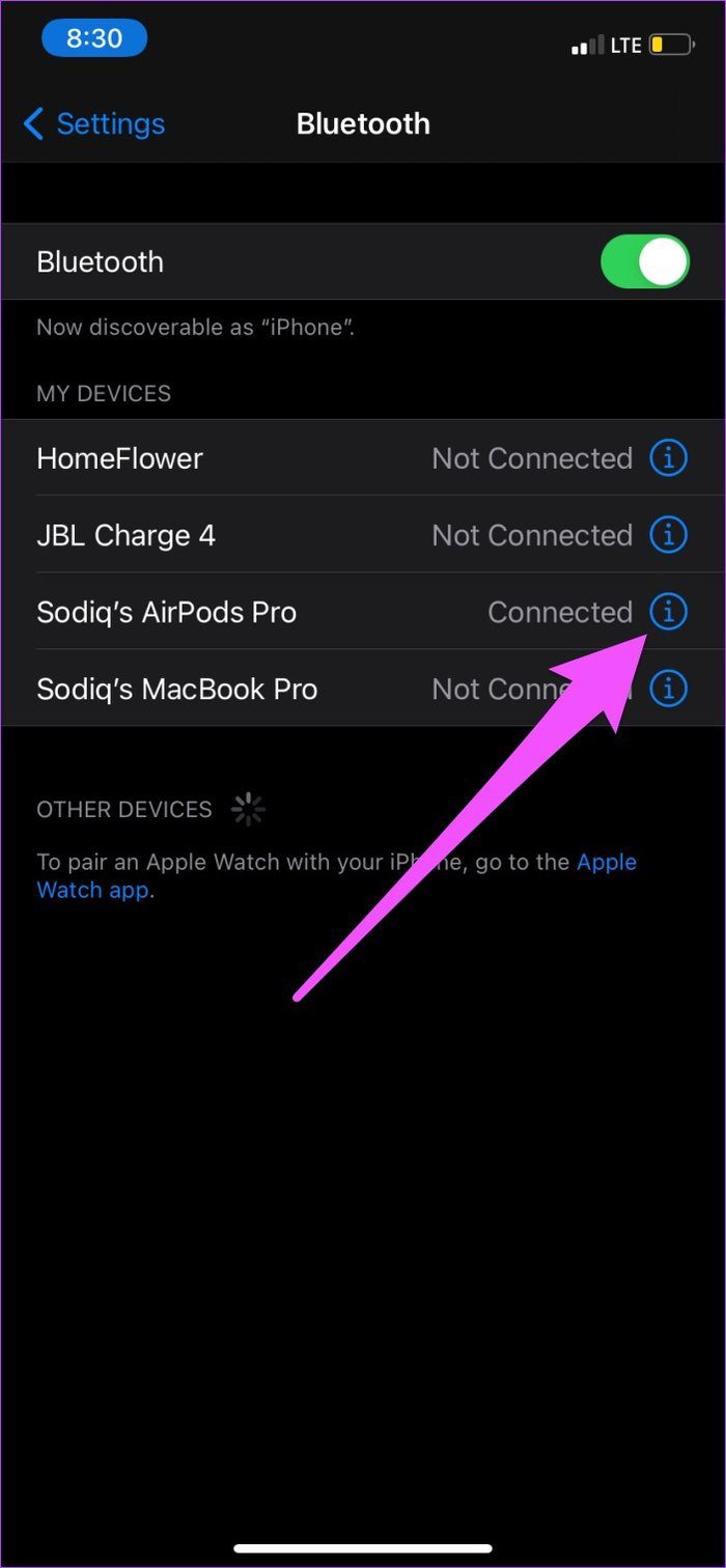 Fix airpods not switching noise cancellation 15