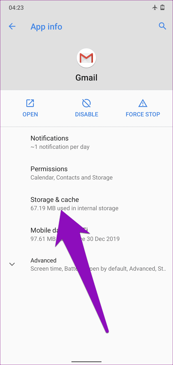 Fix android not getting gmail notifications 14
