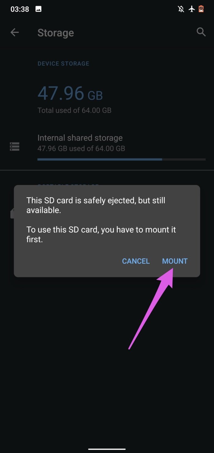 Fix android sd card not showing up pc 04
