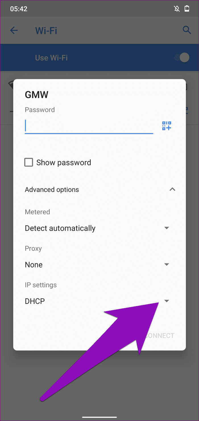 Fix android wi fi stuck on obtaining ip address 06