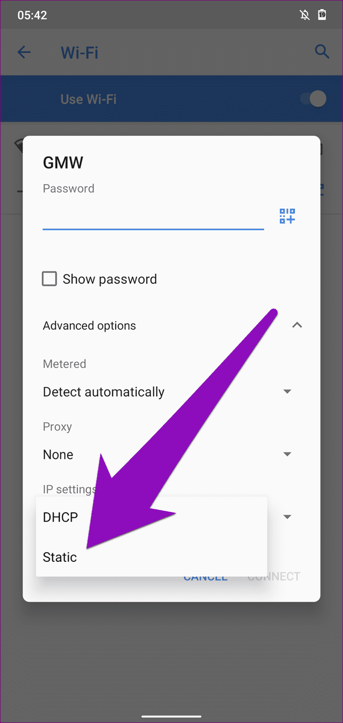Fix android wi fi stuck on obtaining ip address 07
