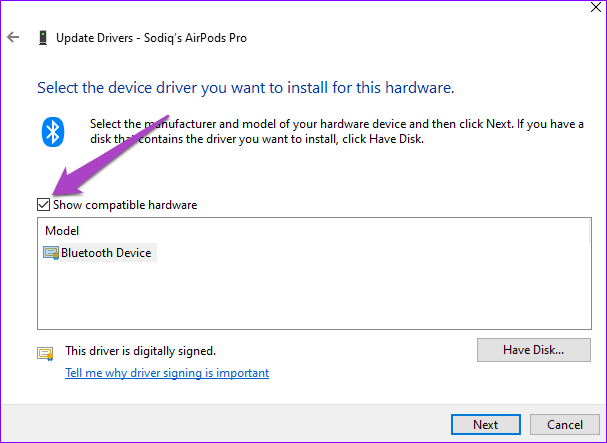 Fix bluetooth headphones connected paired no sound windows 10 08