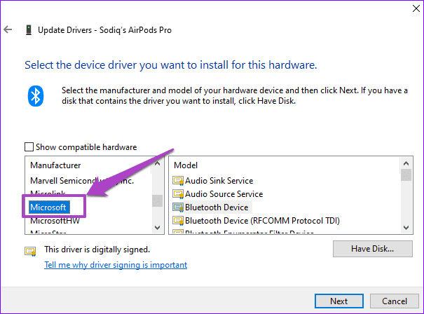 Fix bluetooth headphones connected paired no sound windows 10 09