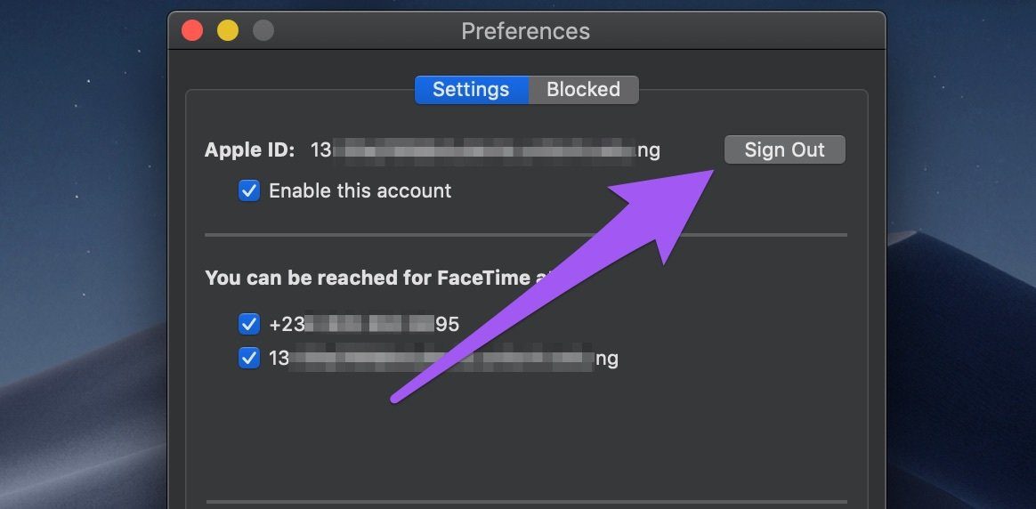 Fix facetime calls not coming through mac 12