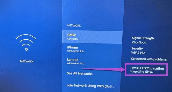 Fix fire tv stick connected with problems error 02
