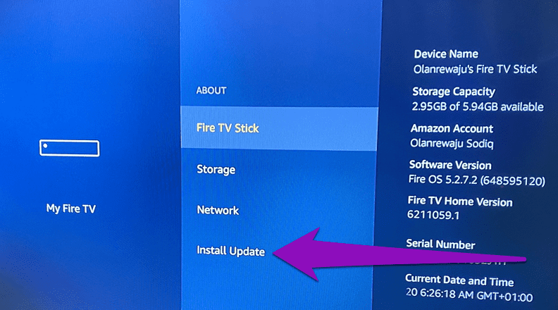 Fix fire tv stick menu not working 10