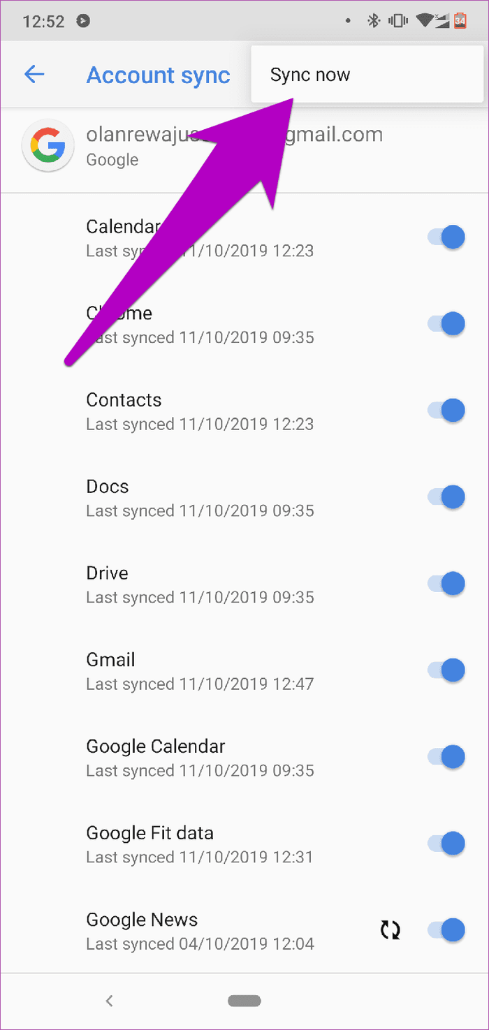 Fix Google Calendar Sync Error Android 05