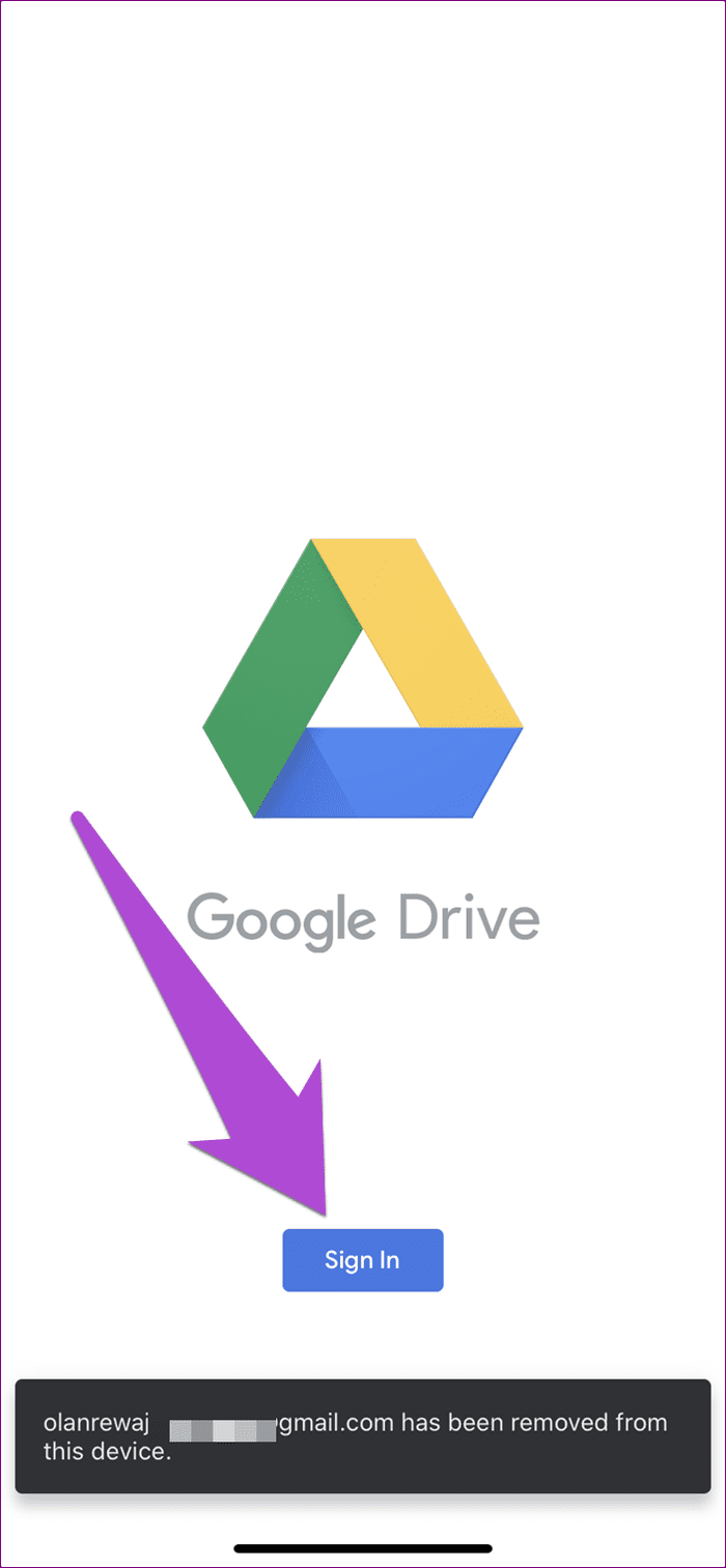 Fix google drive not syncing on iphone 04