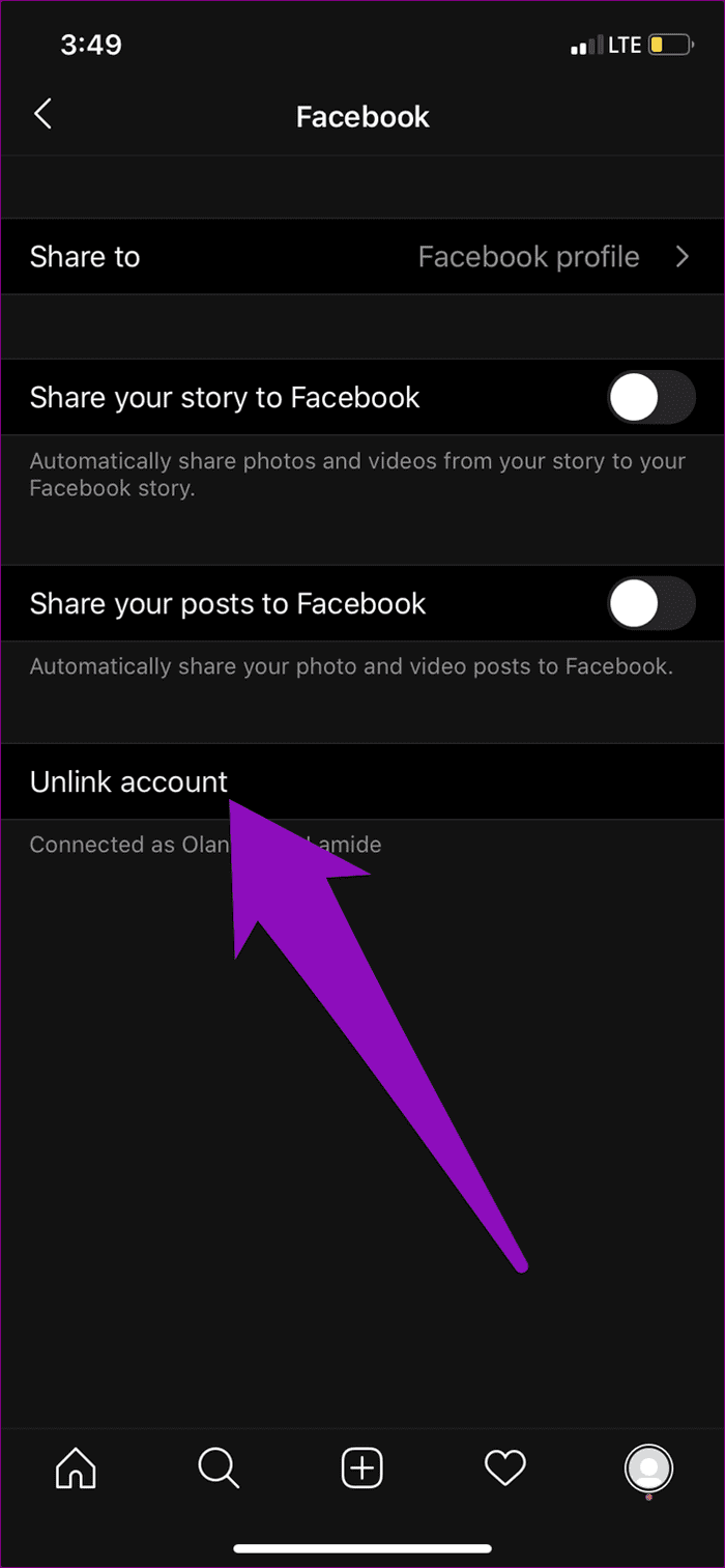 Fix igtv videos not sharing to facebook mobile and pc 06