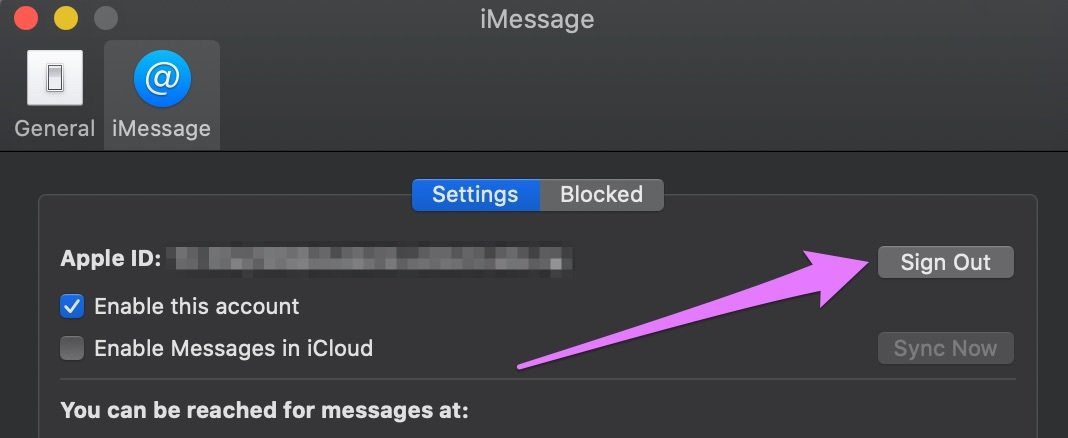 Fix imessages not syncing mac 11