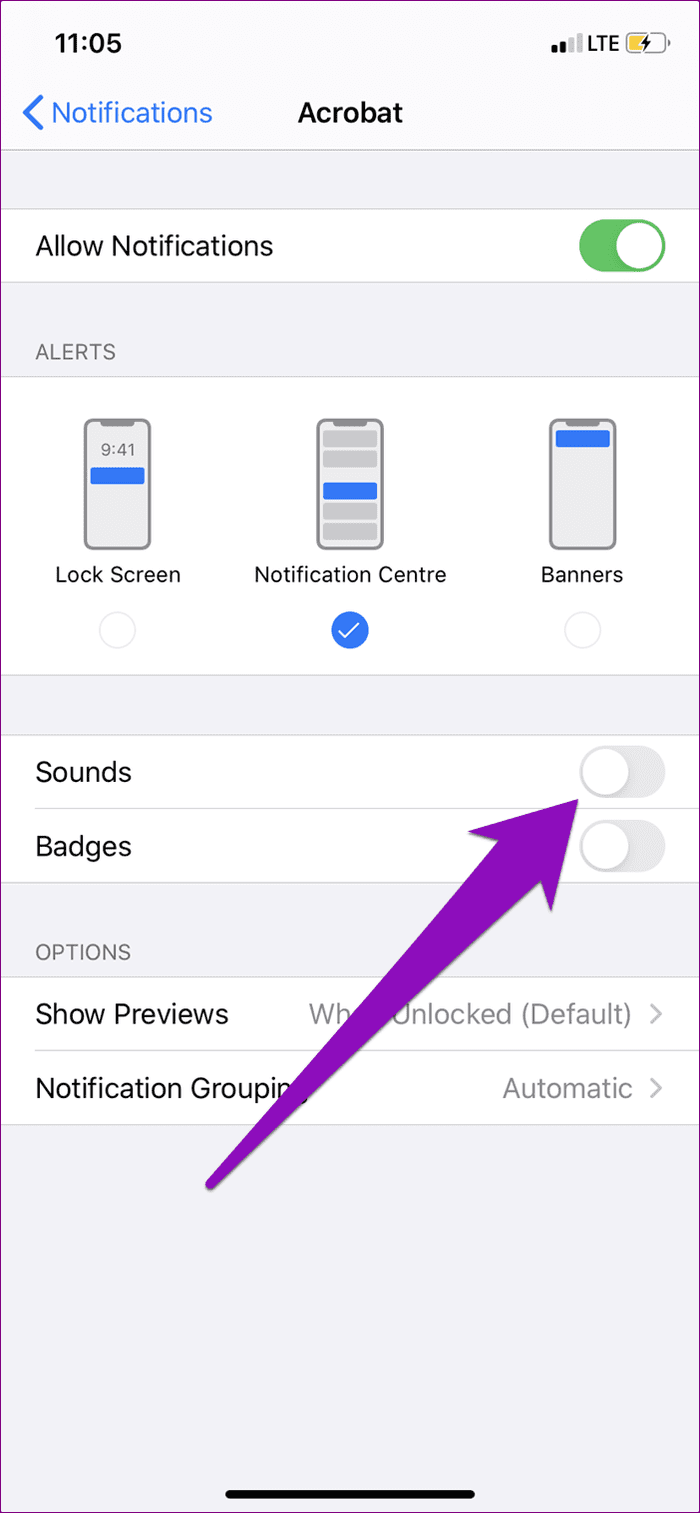 Fix iphone app notification sounds not working 08
