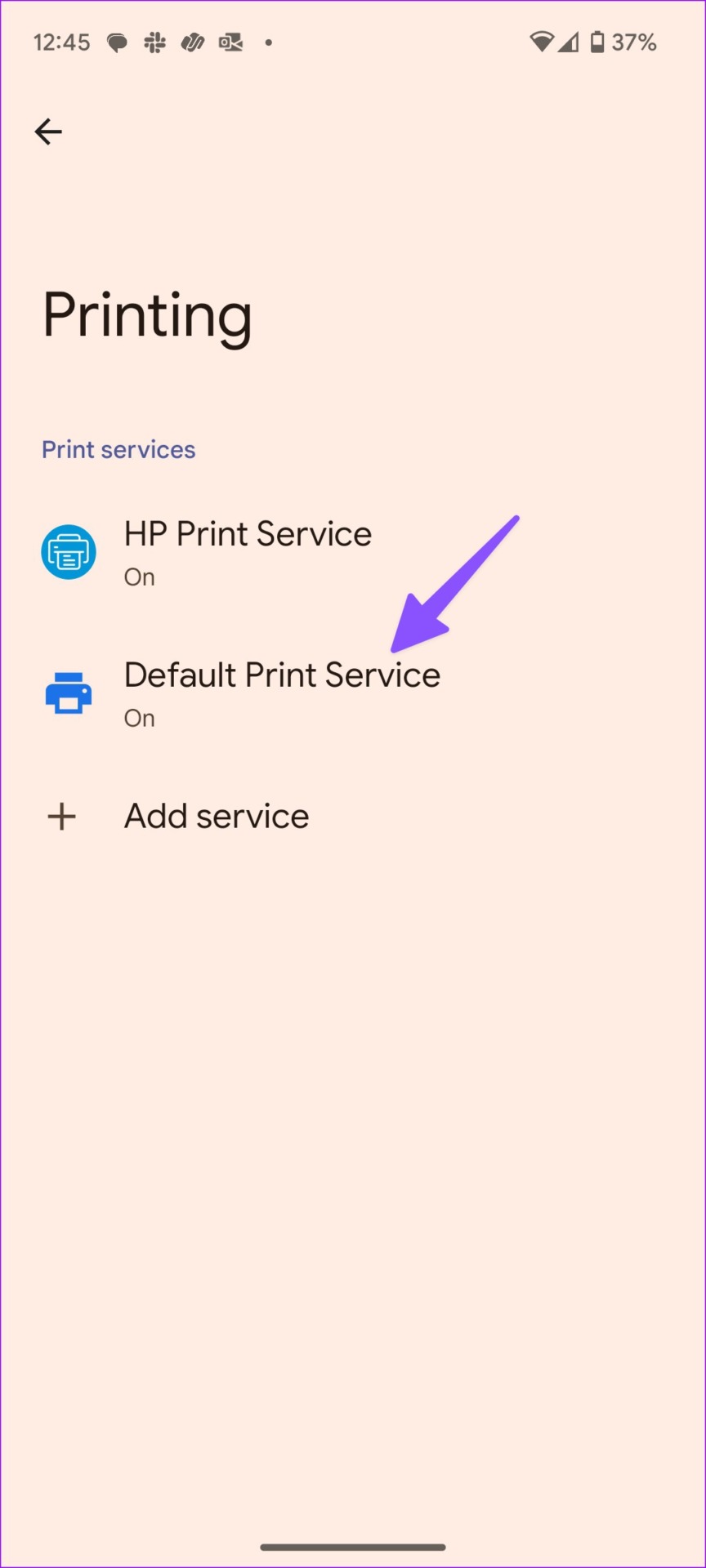 print service