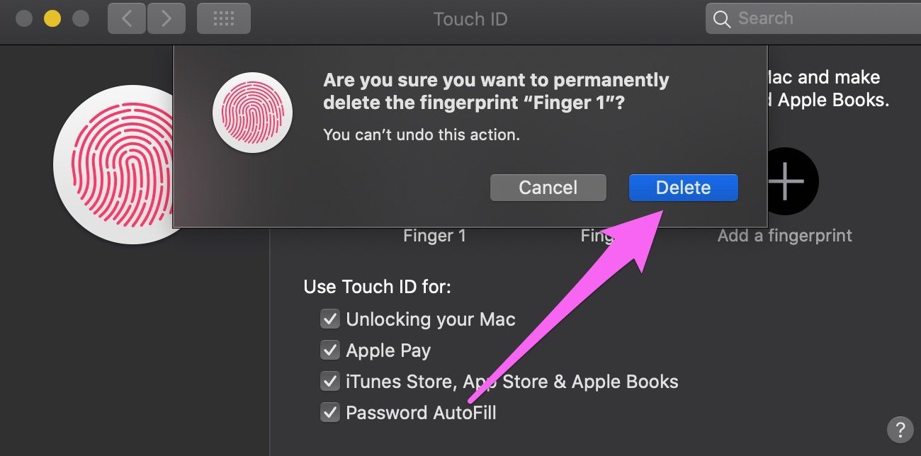 Fix touch id not working macbook 05