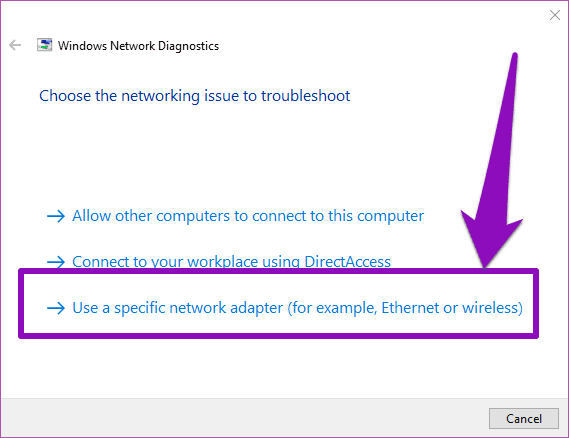 Fix Unidentified Network Error Windows 10 05