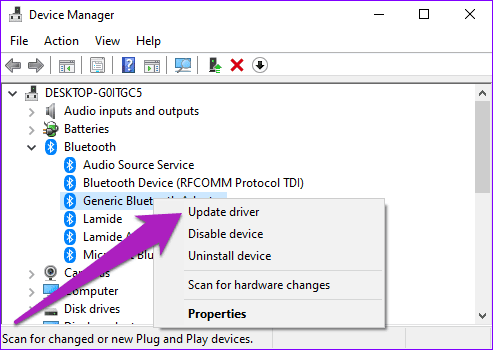 Fix windows 10 not receiving files via bluetooth 26