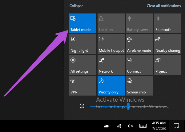 Fix windows 10 tablet mode not working 01