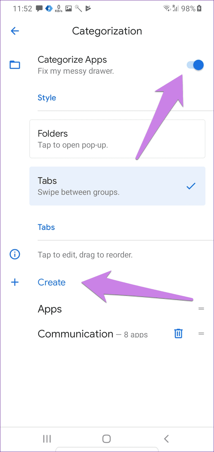 Folders In App Drawer 19