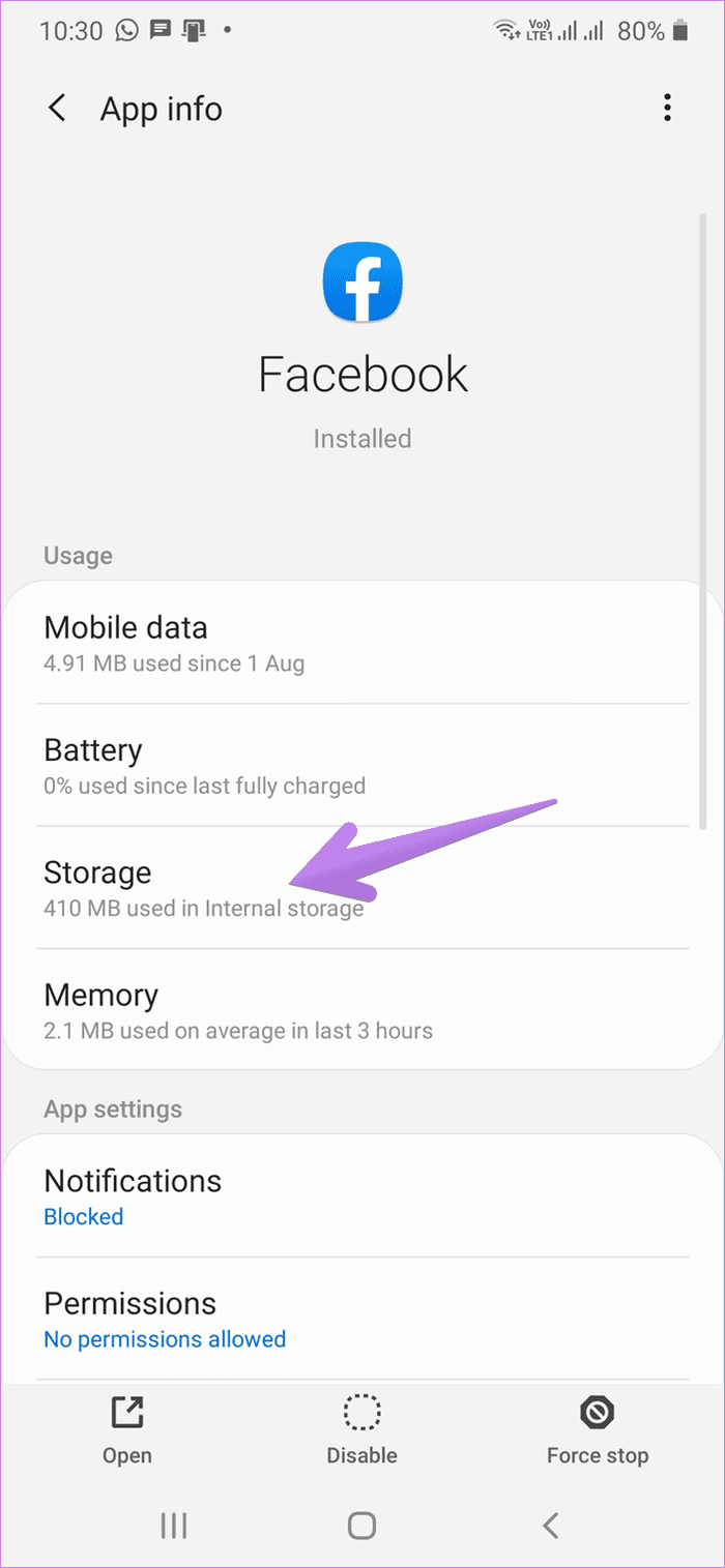 Free up storage in samsung phones 3