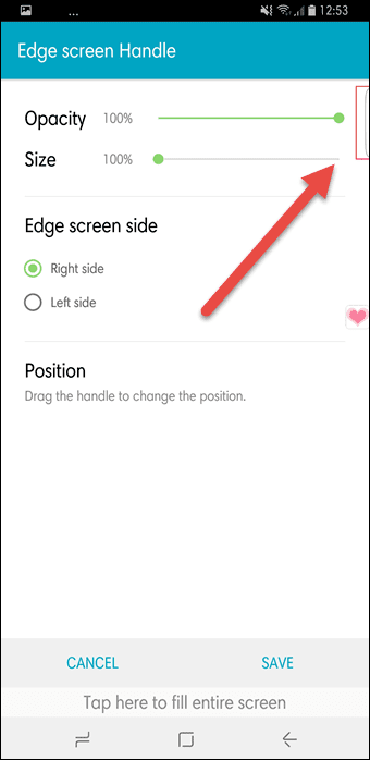 Get Edge Shortcuts On Samsung Galaxy A8 10