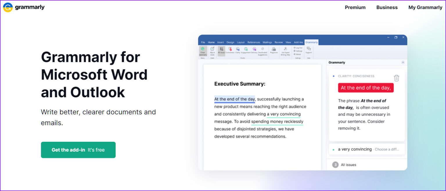 grammarly for outlook on mac