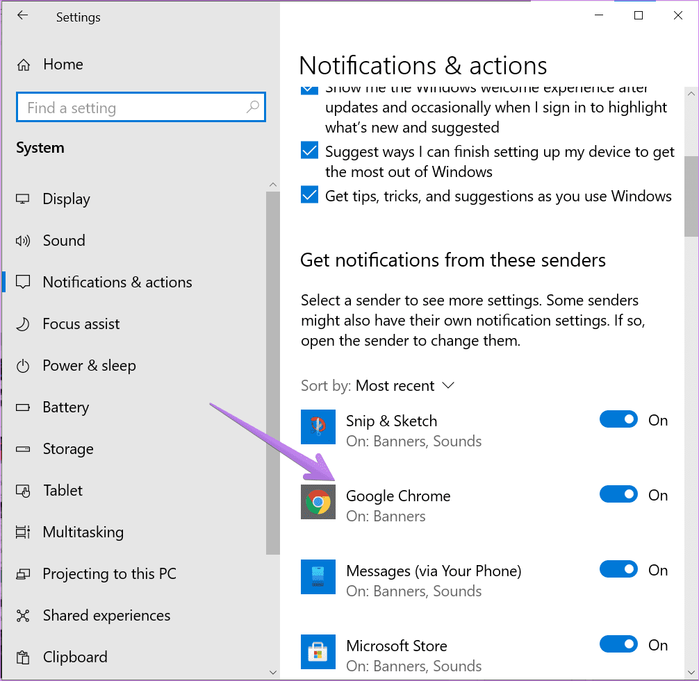 Gmail notifications not working windows 10 12