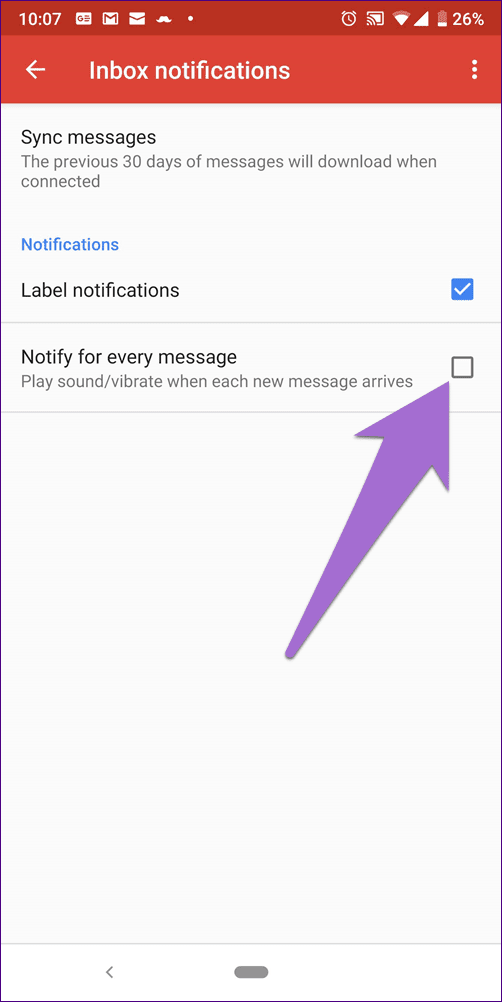 Gmail Notifications Settings 24