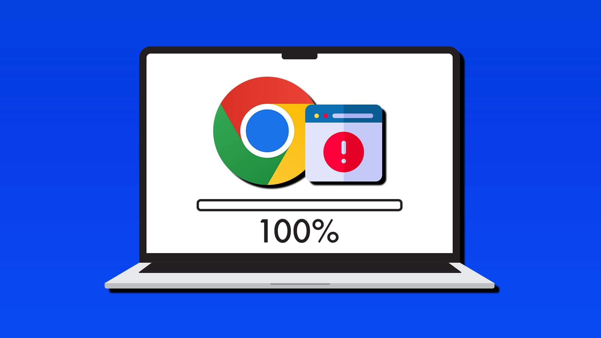 google chrome download stuck at 100