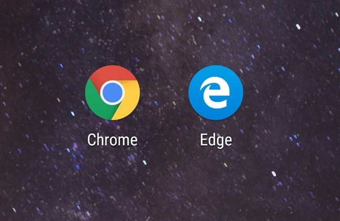 Google Chrome Vs Microsoft Edge Browser Android