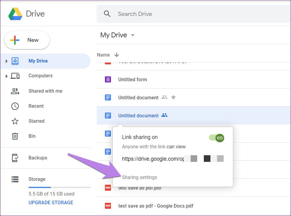 Google Drive Sharing Permissions 7