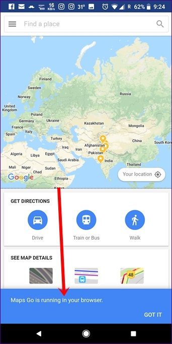 Google Maps Vs Maps Go Comparison 1