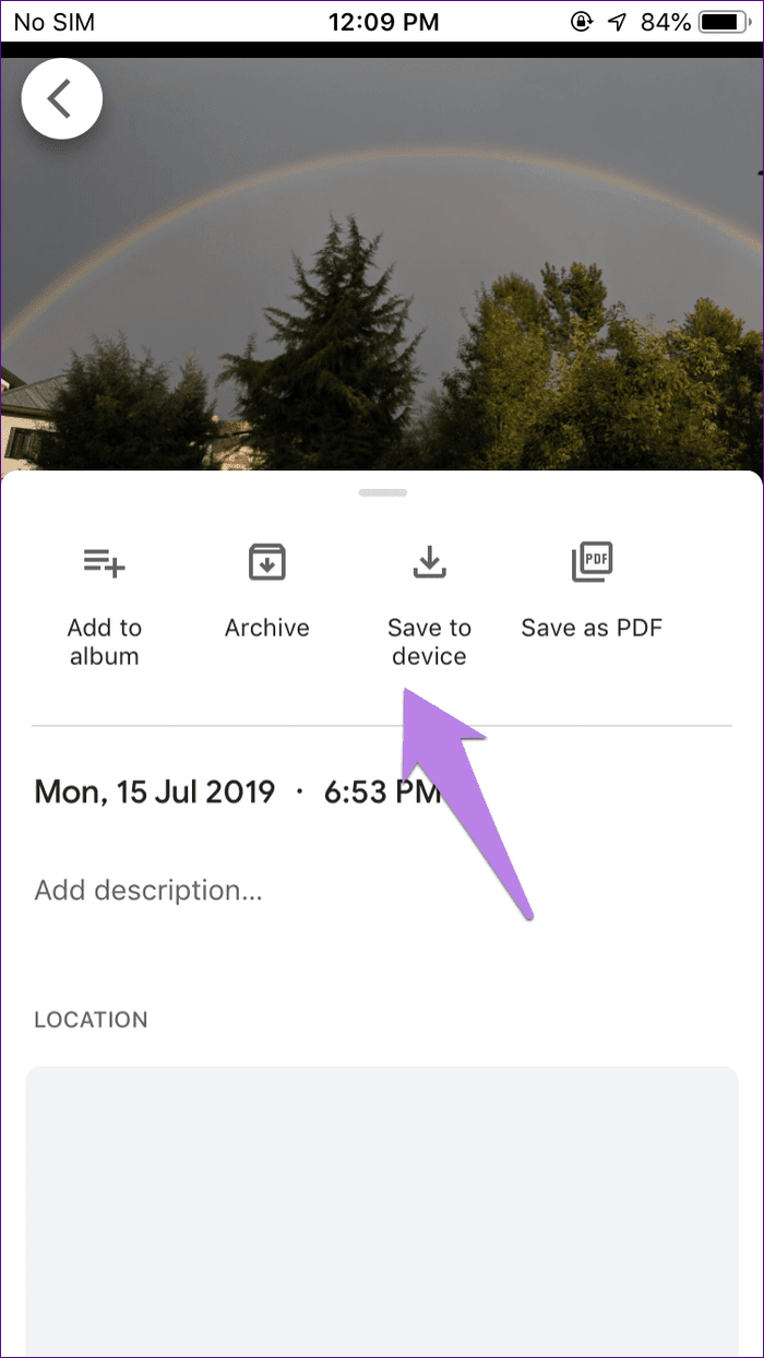 Google Photos Save To Device Not Working 4