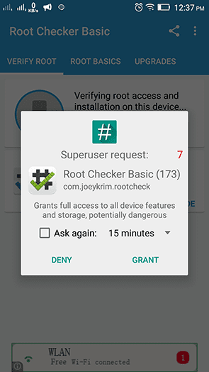 Grant Supersu Access