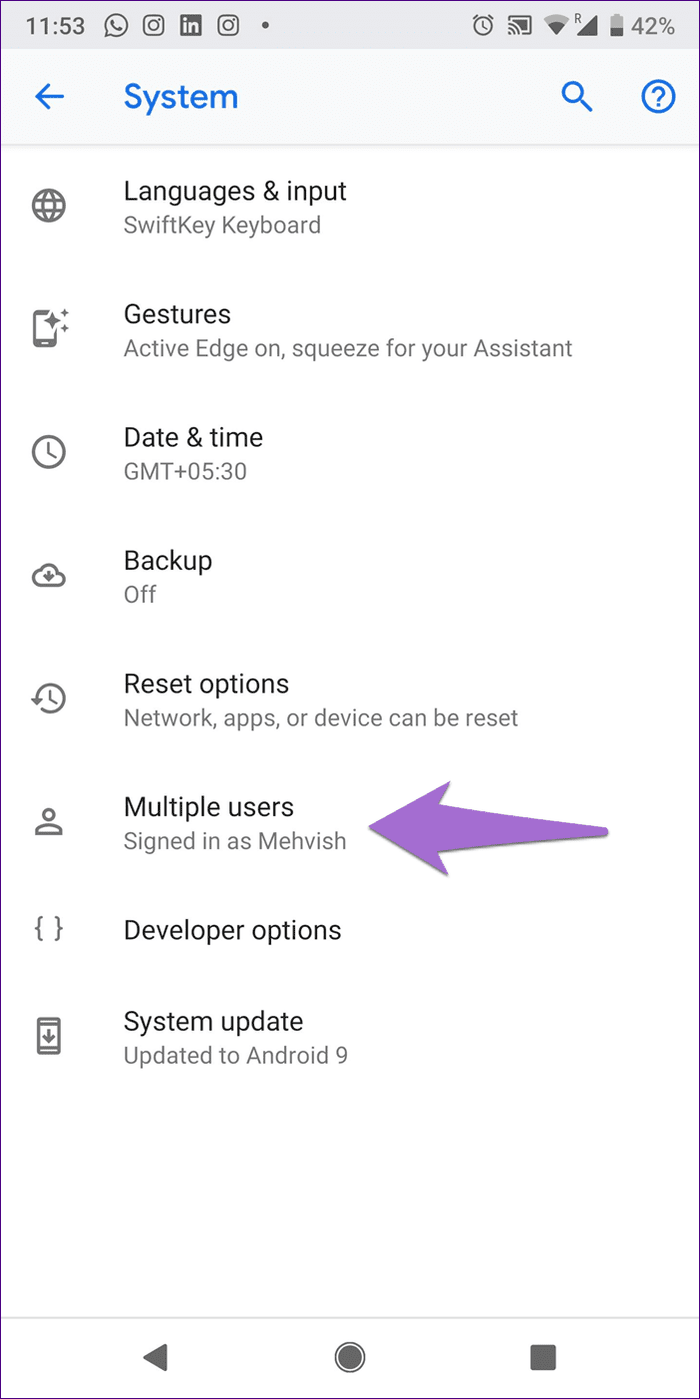 Guest Mode Android 8
