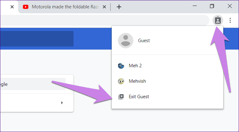 Guest Mode In Chrome 3