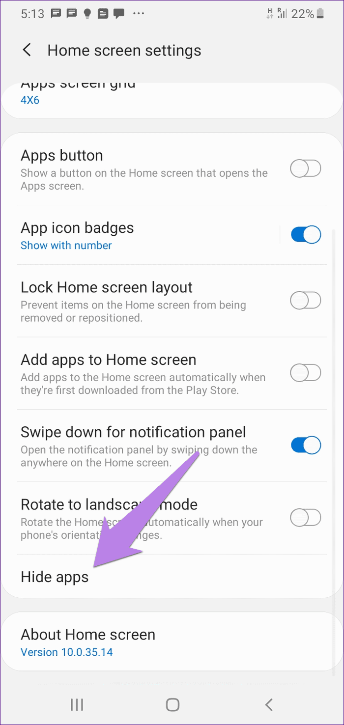 Hide apps on android without disabling or root 2