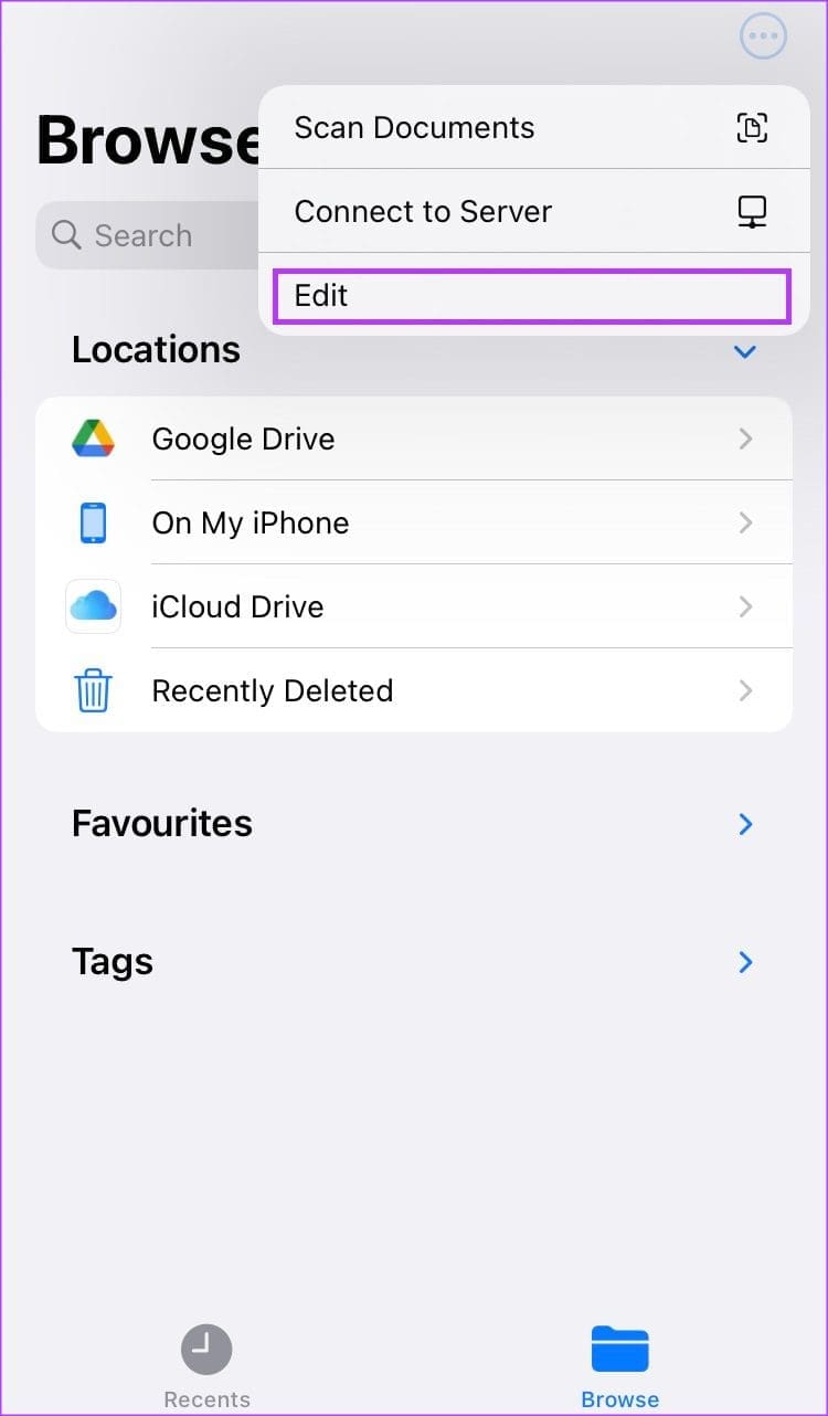 How to Add and Remove Google Drive From Files App on iPhone - Guiding Tech